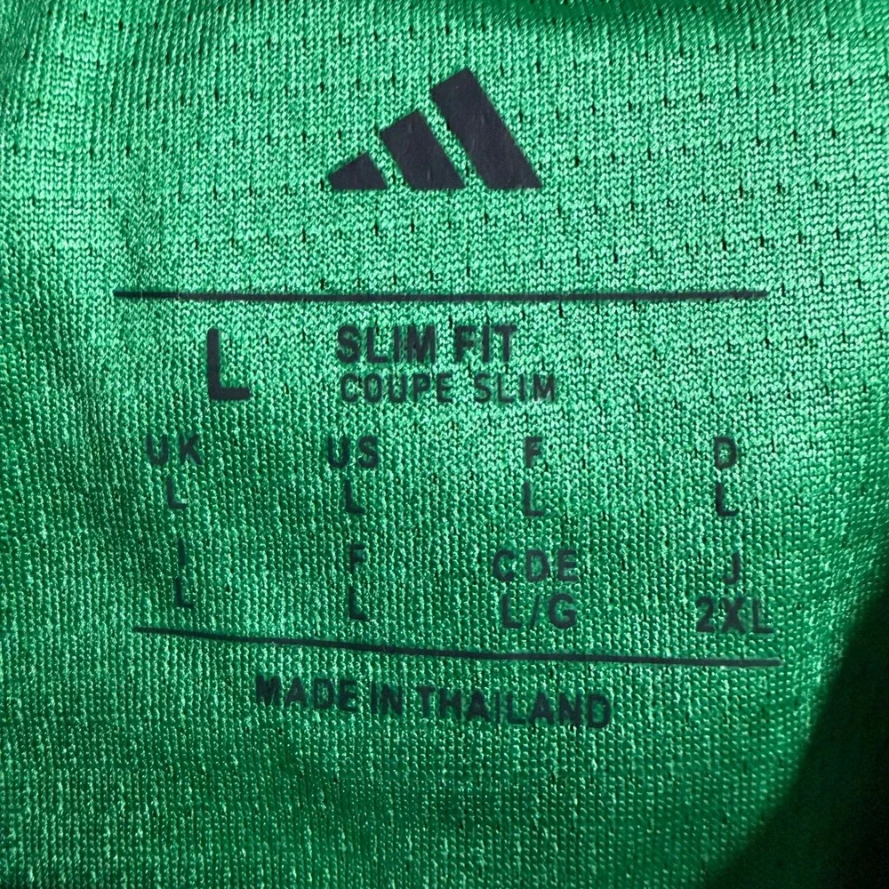 Adidas Mexico 2026 Home Jersey Size Large Green Slim Fit NWT